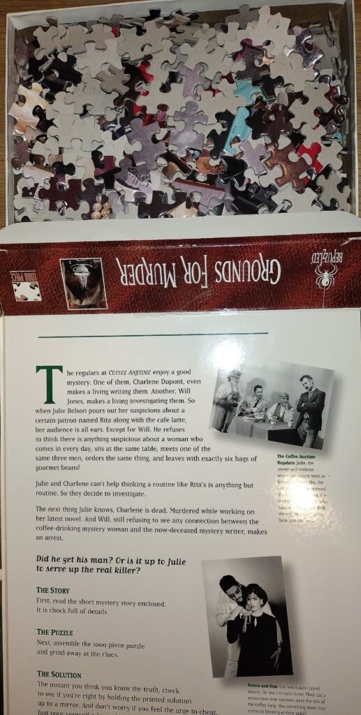 bepuzzled mystery puzzle packaging