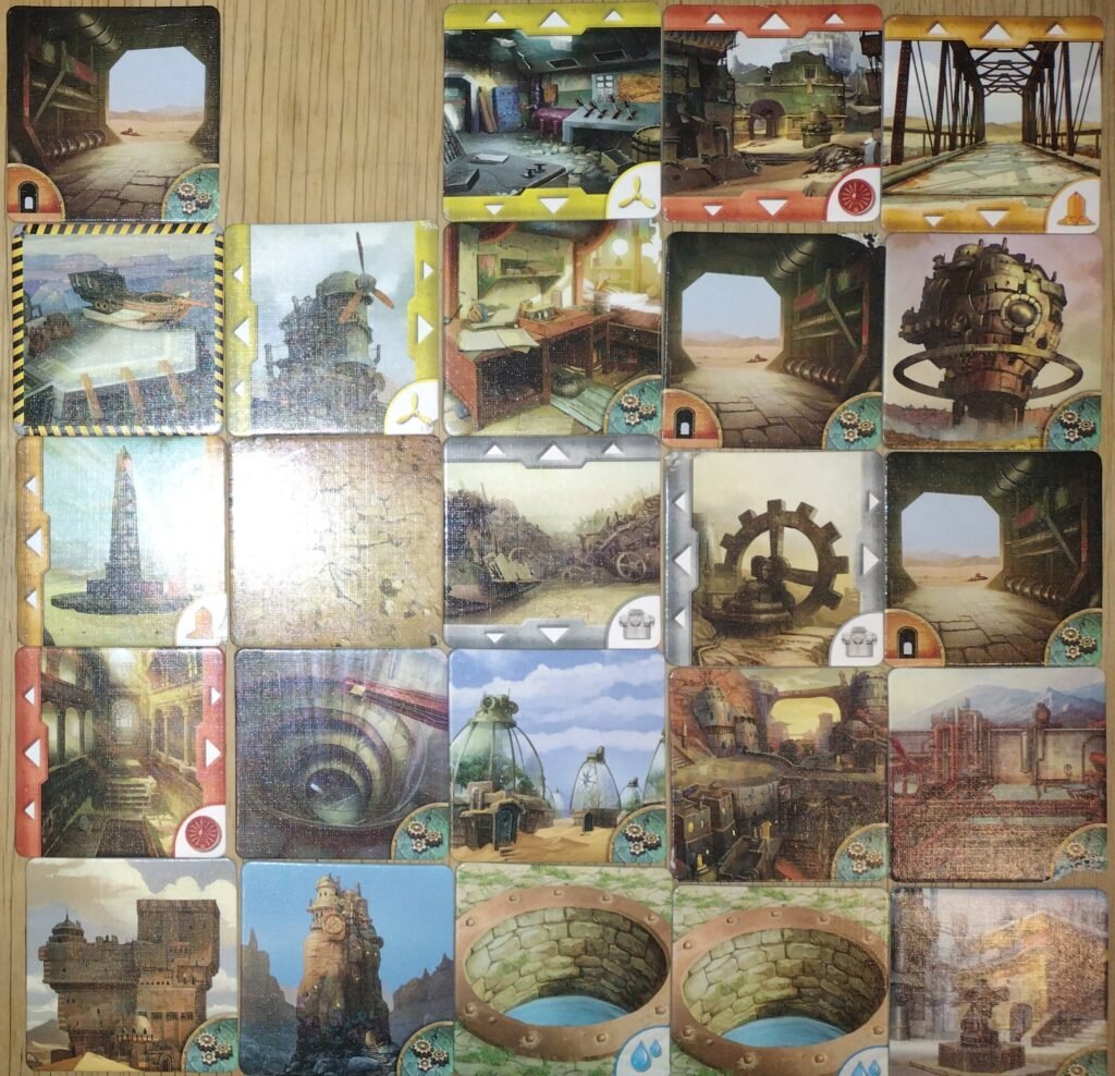 all forbidden desert tiles face-up