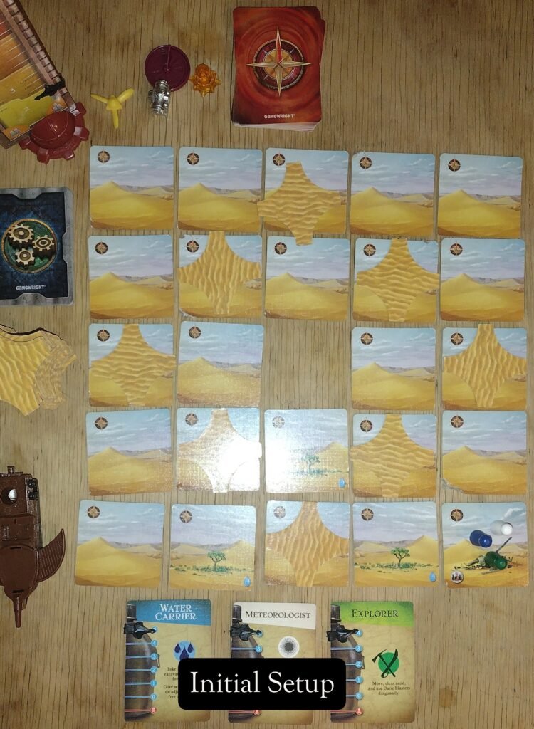 forbidden island setup