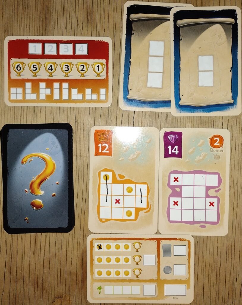 Silver and Gold, After turns 1 and 2.