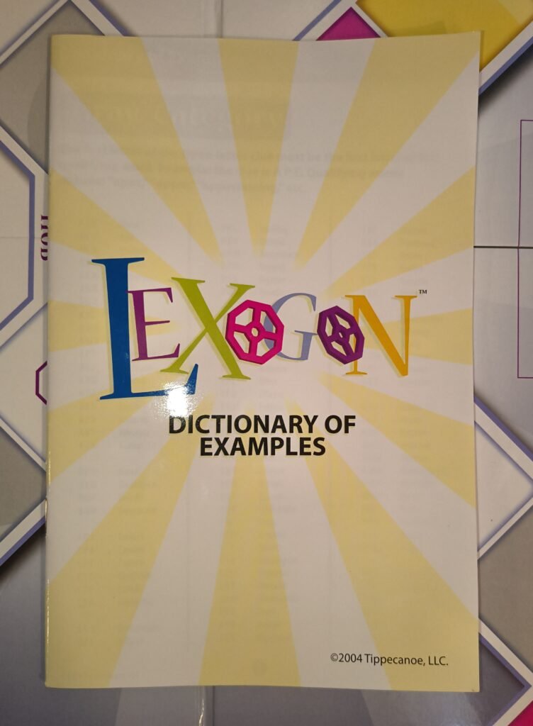 dictionary of examples