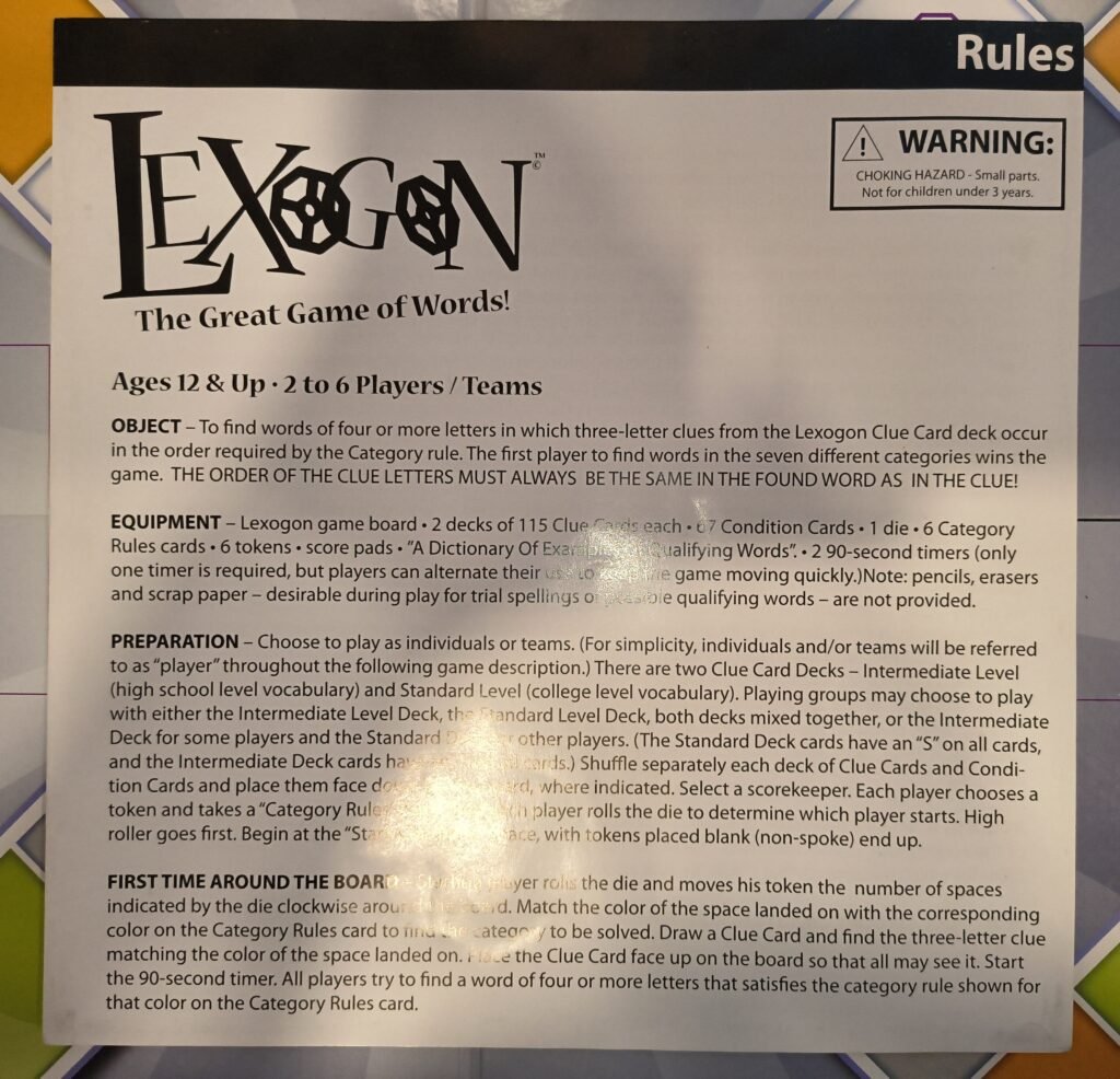 lexogon rules page 1