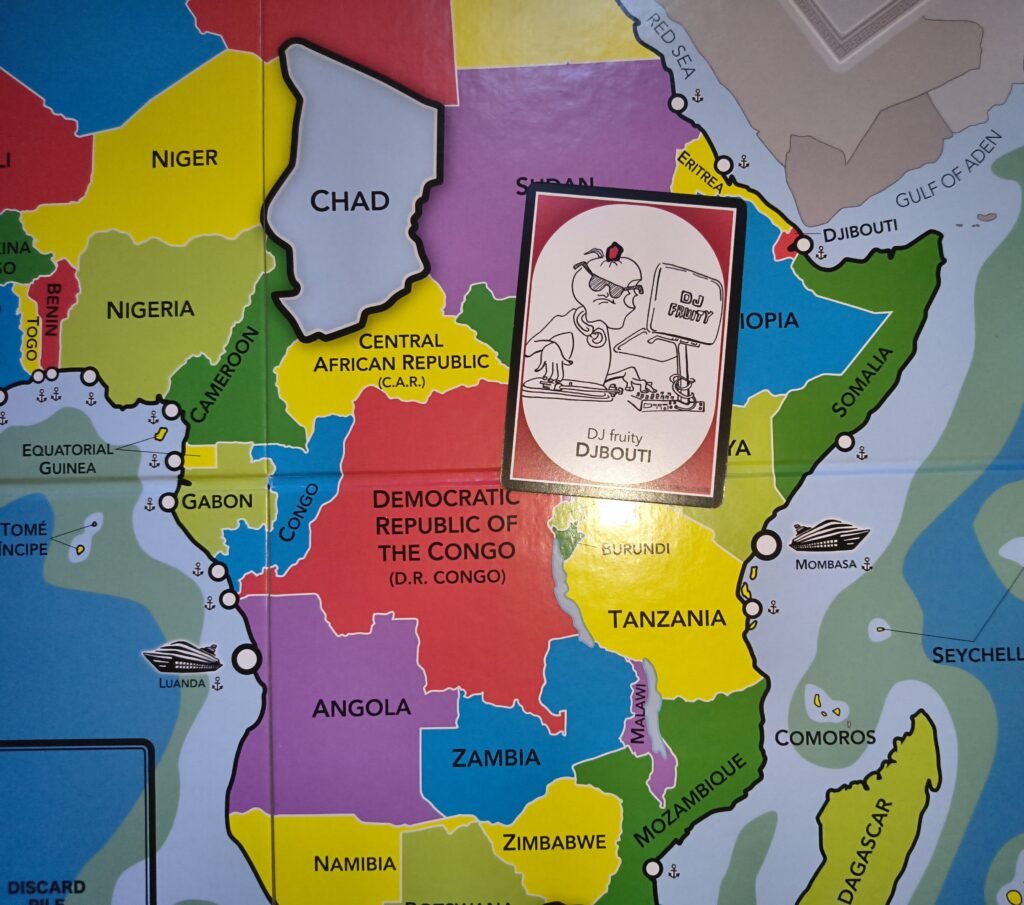 We did notice 1 misspelled country card